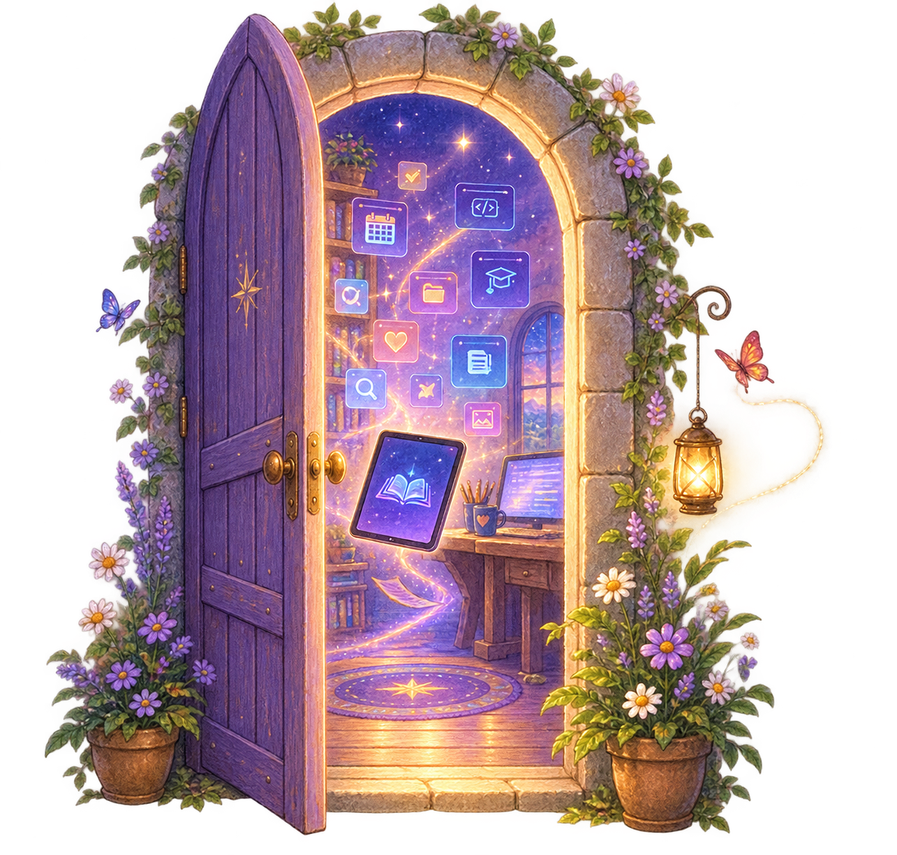 The WonderInLife Apps doorway.